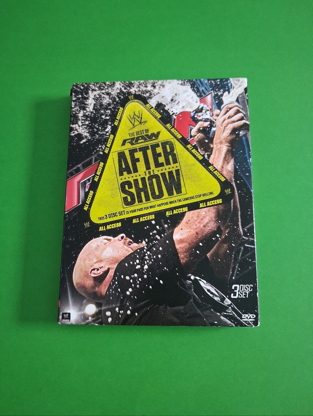 WWE The Best of Raw: After the Show 3-Disc DVD All Access Set.